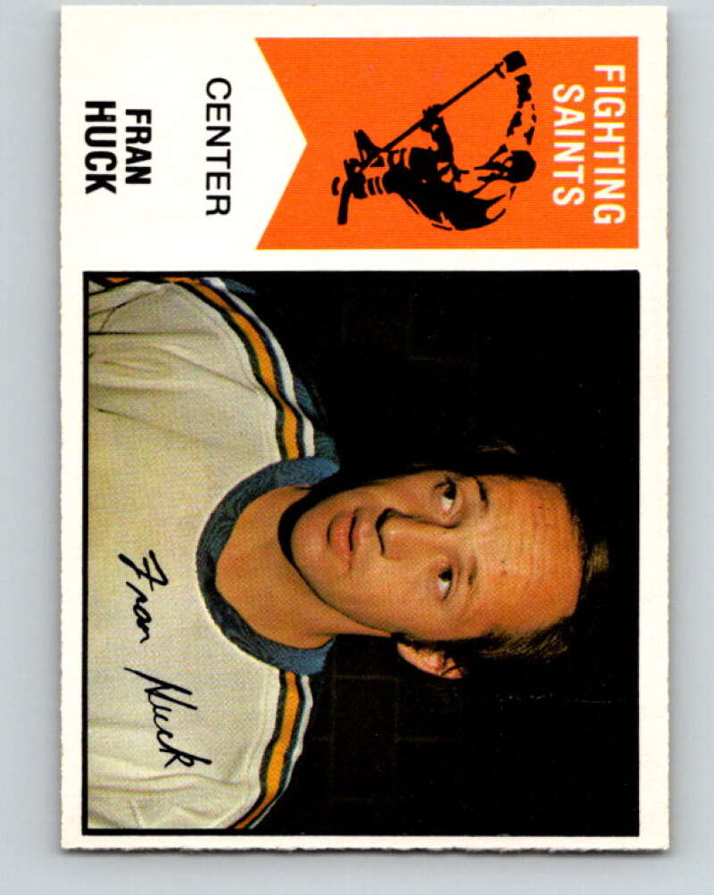 1974-75 WHA O-Pee-Chee #28 Fran Huck Minnesota Fighting Saints V7081
