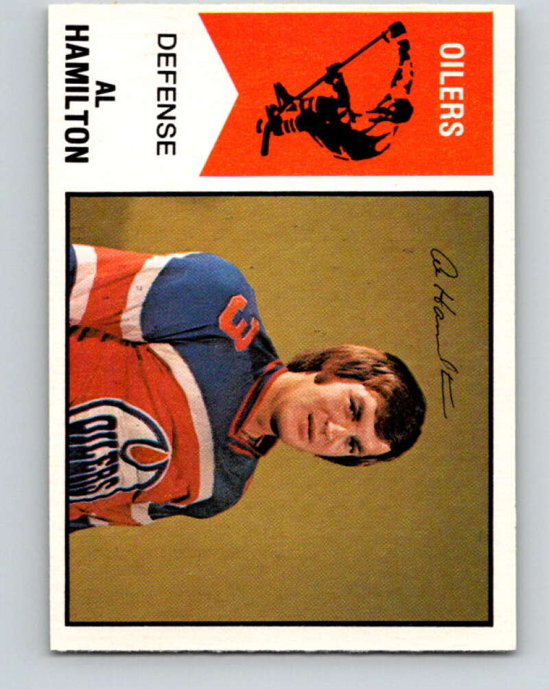 1974-75 WHA O-Pee-Chee #29 Al Hamilton Edmonton Oilers V7082