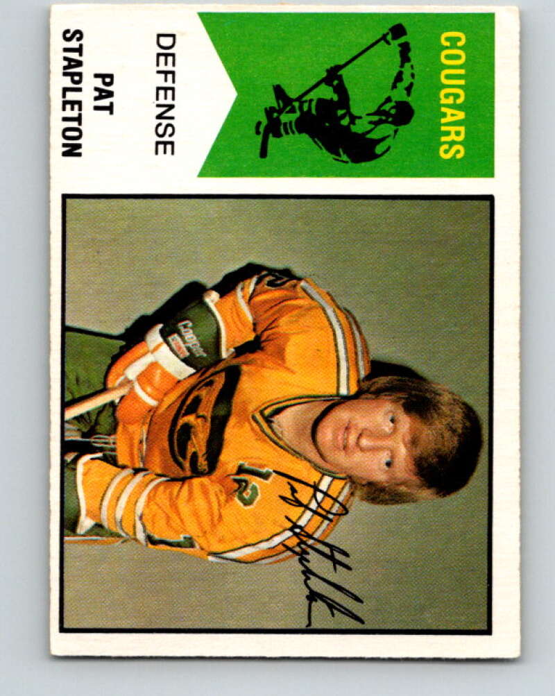 1974-75 WHA O-Pee-Chee #35 Pat Stapleton Chicago Cougars V7093