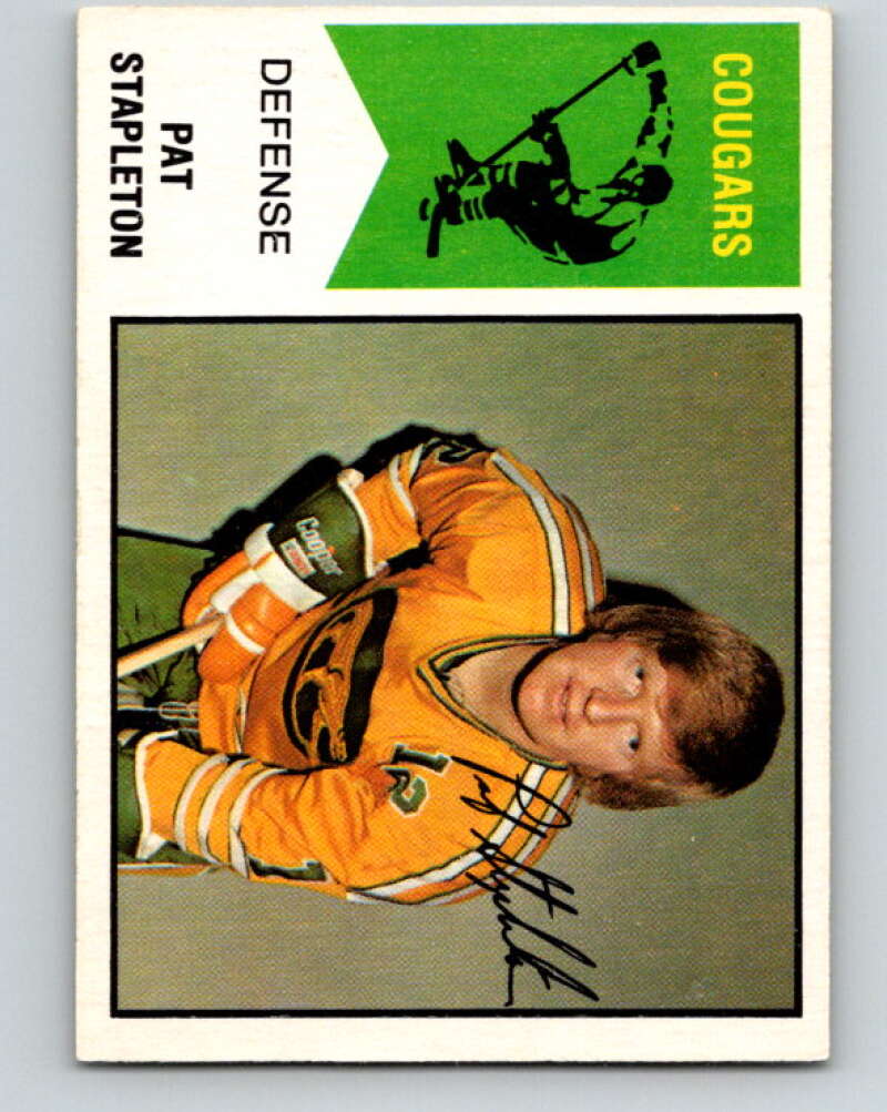 1974-75 WHA O-Pee-Chee #35 Pat Stapleton Chicago Cougars V7094
