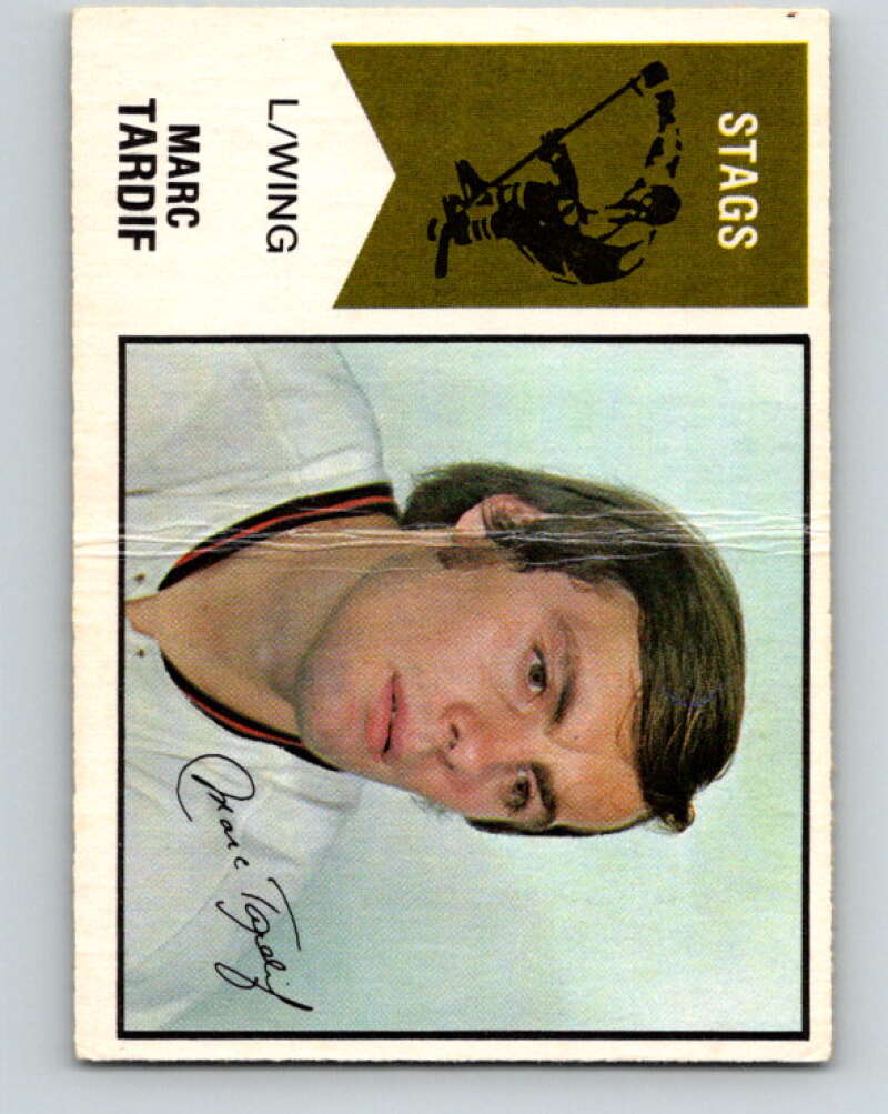 1974-75 WHA O-Pee-Chee #43 Marc Tardif Michigan Stags V7105