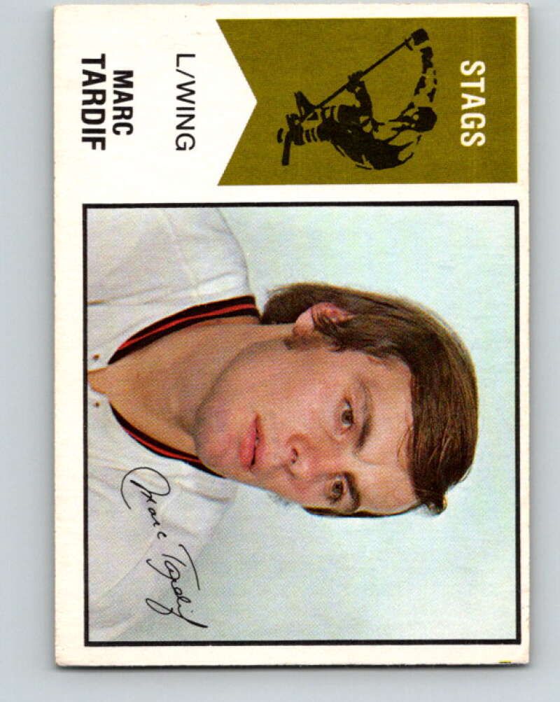 1974-75 WHA O-Pee-Chee #43 Marc Tardif Michigan Stags V7109
