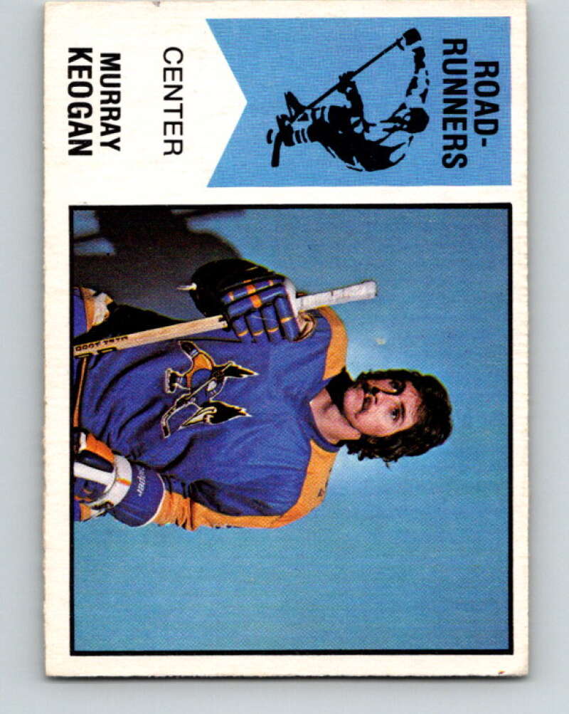 1974-75 WHA O-Pee-Chee #44 Murray Keogan RC Rookie Phoenix V7110