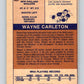 1974-75 WHA O-Pee-Chee  #45 Wayne Carleton  New England Whalers  V7113