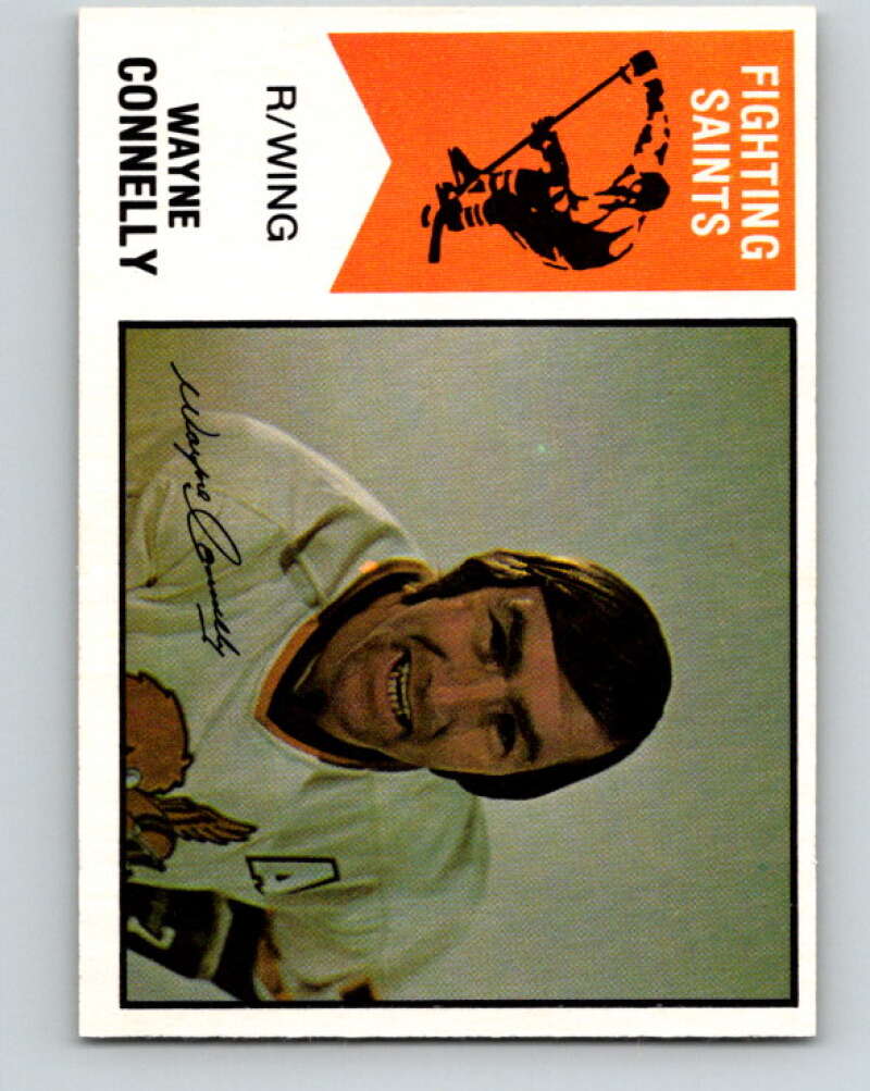 1974-75 WHA O-Pee-Chee #54 Wayne Connelly Minnesota Fighting Saints V7127