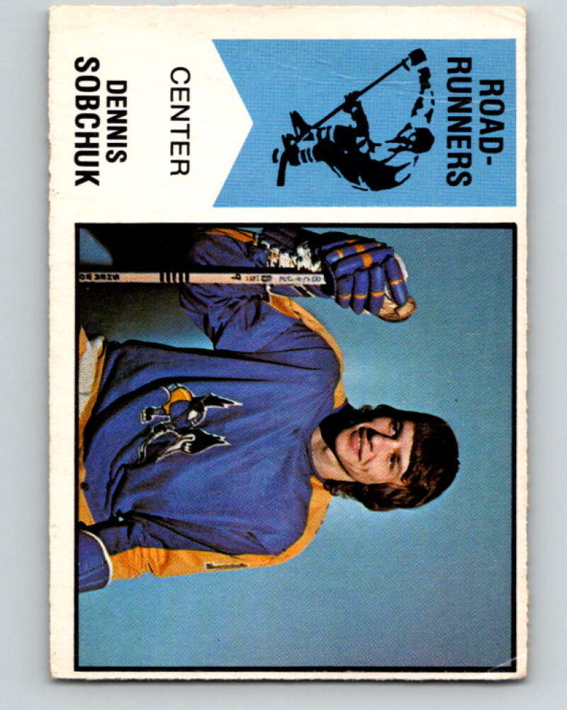 1974-75 WHA O-Pee-Chee #56 Dennis Sobchuk RC Rookie Phoenix V7132