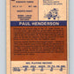 1974-75 WHA O-Pee-Chee  #57 Paul Henderson  Toronto Toros  V7135