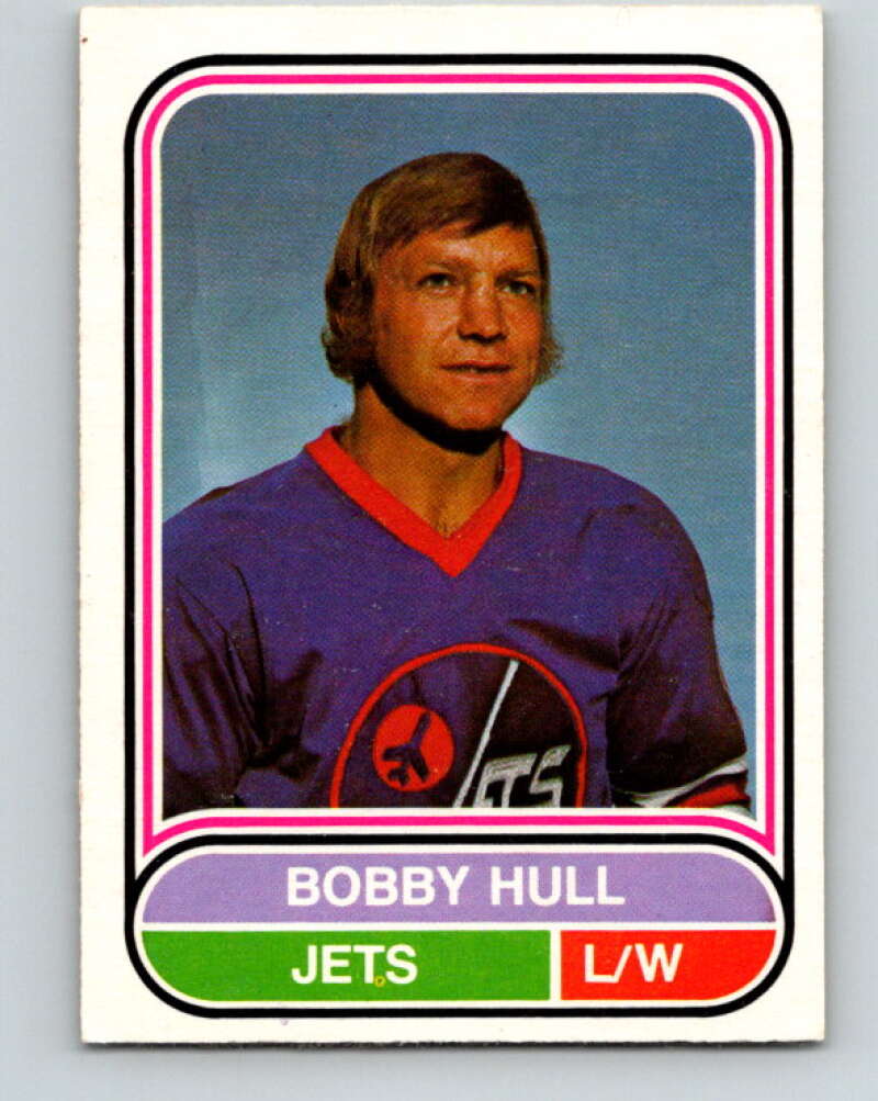 1975-76 WHA O-Pee-Chee #1 Bobby Hull Winnipeg Jets V7155