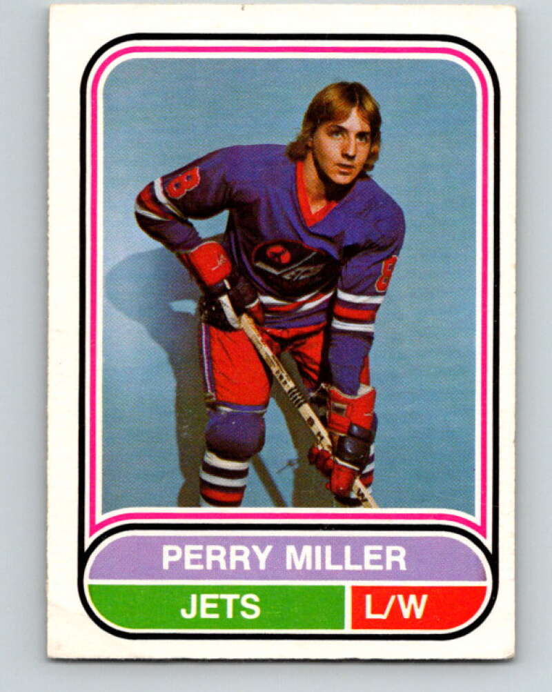 1975-76 WHA O-Pee-Chee #6 Perry Miller RC Rookie Winnipeg Jets V7160