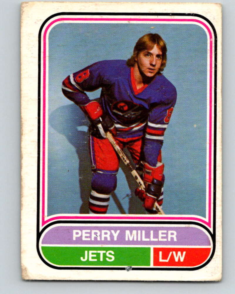 1975-76 WHA O-Pee-Chee #6 Perry Miller RC Rookie Winnipeg Jets V7161