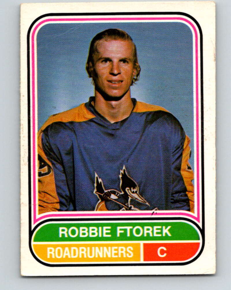 1975-76 WHA O-Pee-Chee #19 Robbie Ftorek RC Rookie Phoenix V7187