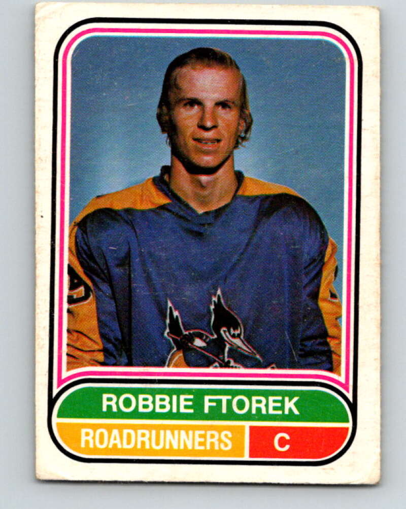 1975-76 WHA O-Pee-Chee #19 Robbie Ftorek RC Rookie Phoenix V7188