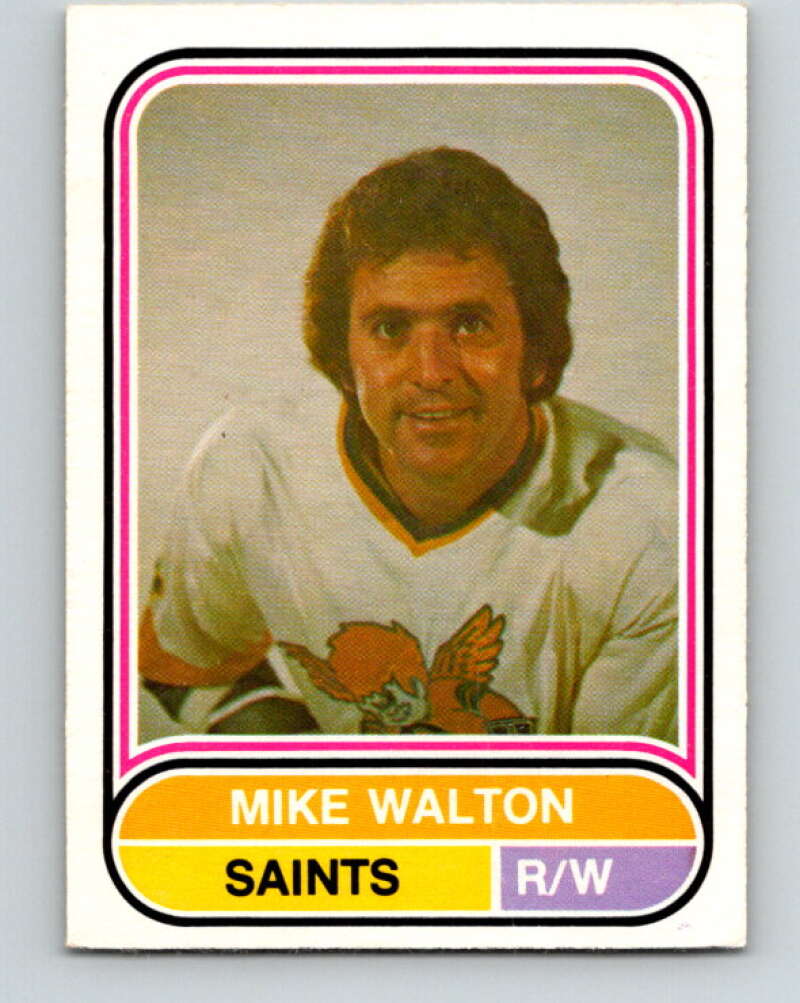 1975-76 WHA O-Pee-Chee #26 Mike Walton Minnesota Fighting Saints V7194