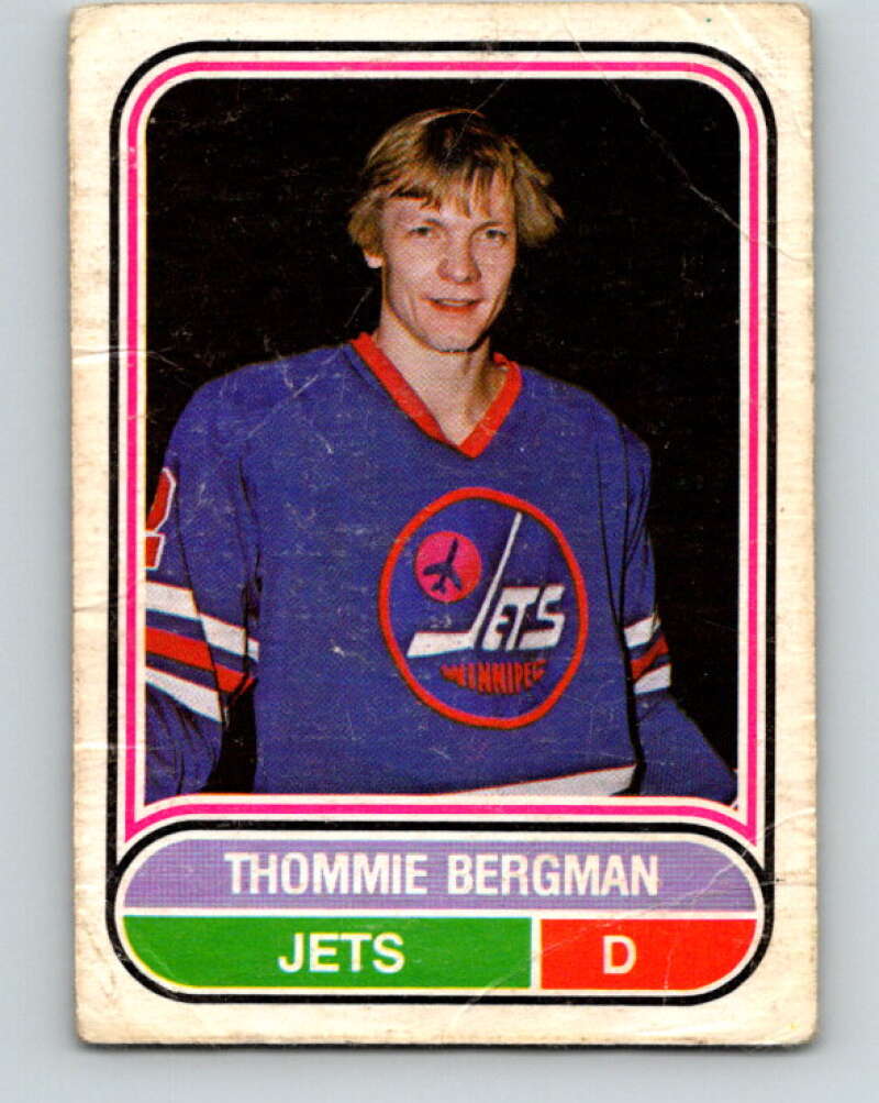 1975-76 WHA O-Pee-Chee #29 Thommie Bergman Winnipeg Jets V7200