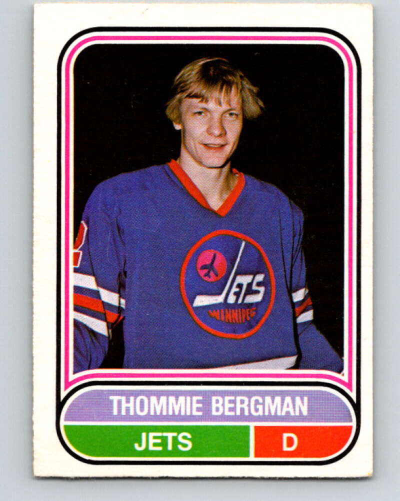 1975-76 WHA O-Pee-Chee #29 Thommie Bergman Winnipeg Jets V7201