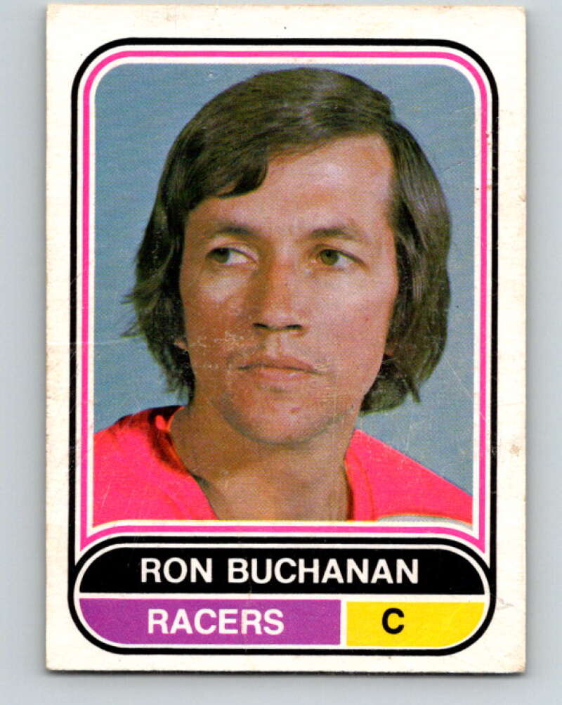 1975-76 WHA O-Pee-Chee #39 Ron Buchanan Indianapolis Racers V7216
