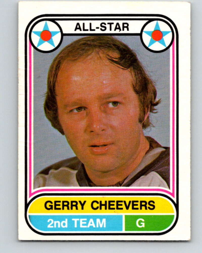 1975-76 WHA O-Pee-Chee #67 Gerry Cheevers AS Cleveland Crusaders V7248
