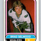 1975-76 WHA O-Pee-Chee #82 Brad Selwood  RC Rookie New England Whalers  V7272