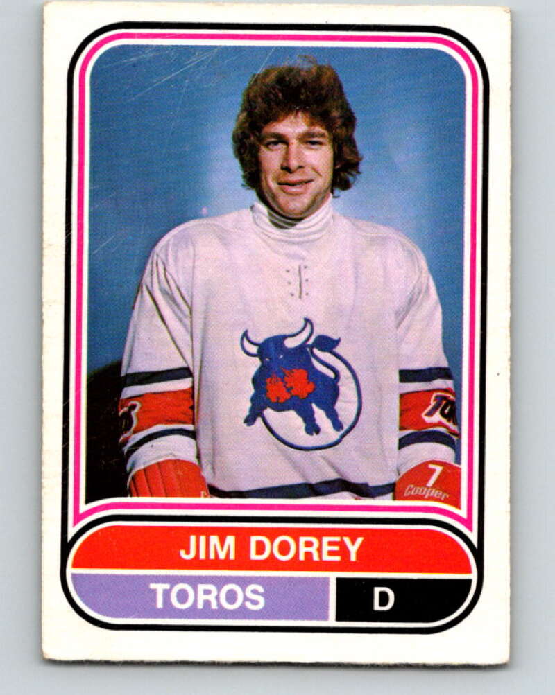 1975-76 WHA O-Pee-Chee #94 Jim Dorey Toronto Toros V7281