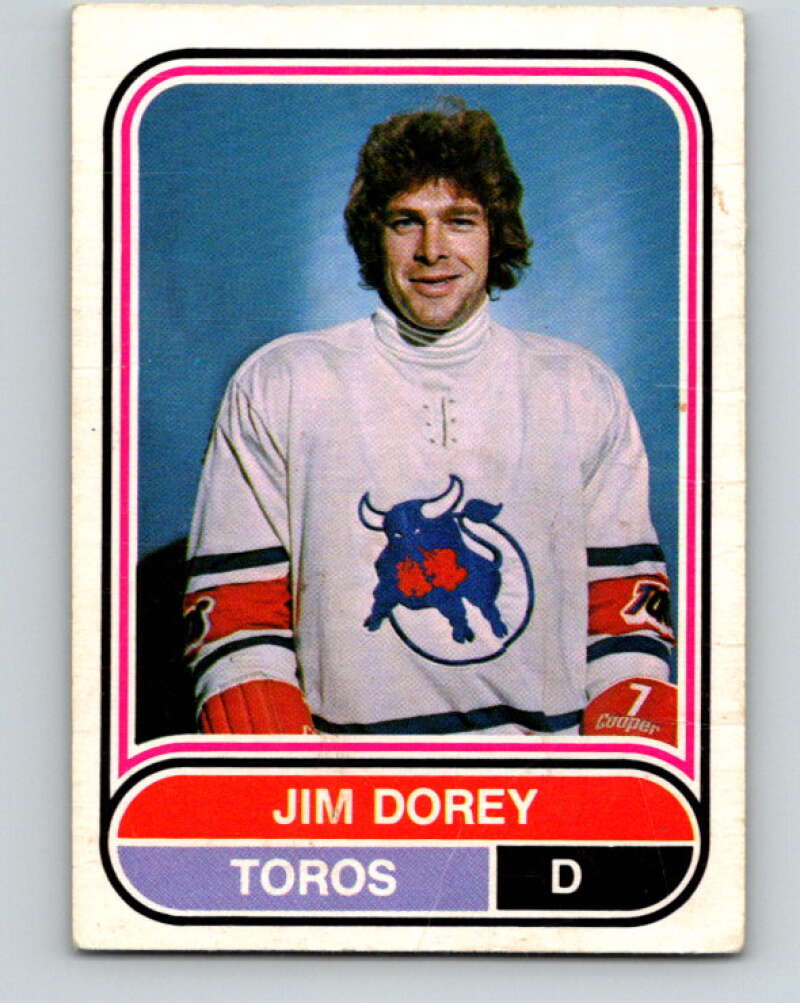 1975-76 WHA O-Pee-Chee #94 Jim Dorey Toronto Toros V7282