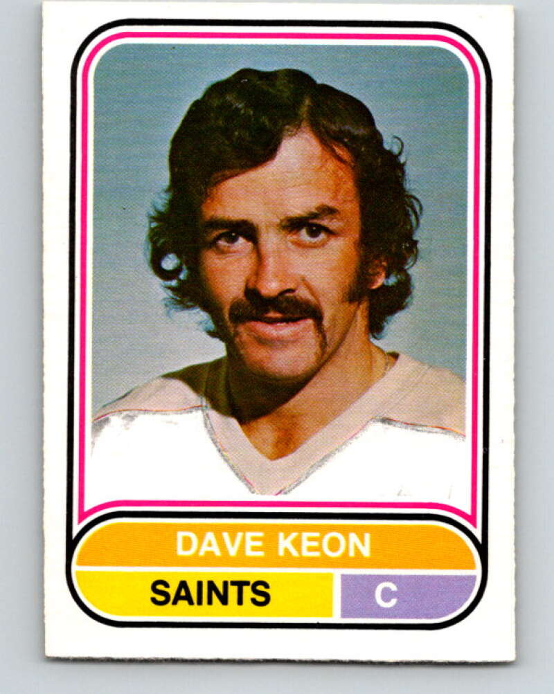 1975-76 WHA O-Pee-Chee #97 Dave Keon Minnesota Fighting Saints V7286