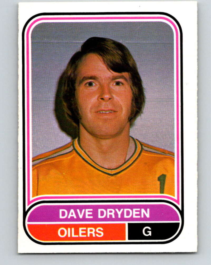 1975-76 WHA O-Pee-Chee #104 Dave Dryden Edmonton Oilers V7297