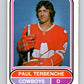 1975-76 WHA O-Pee-Chee #112 Paul Terbenche  Calgary Cowboys  V7305