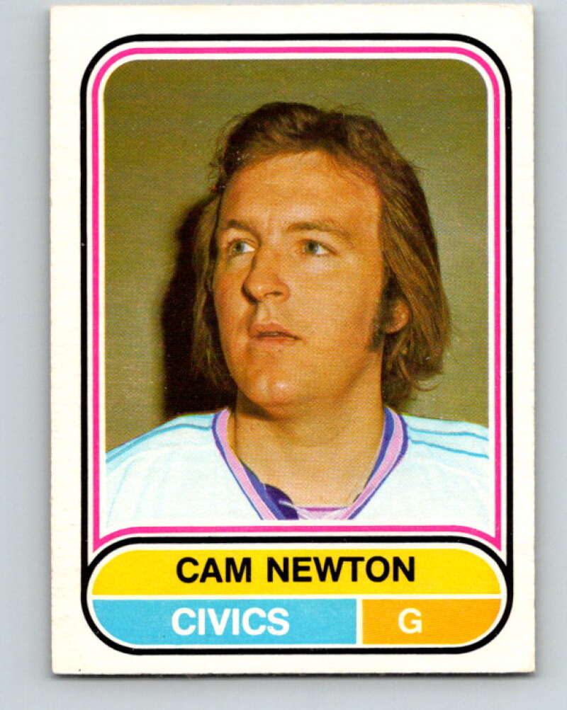 1975-76 WHA O-Pee-Chee #119 Cam Newton RC Rookie Ottawa Civics V7318