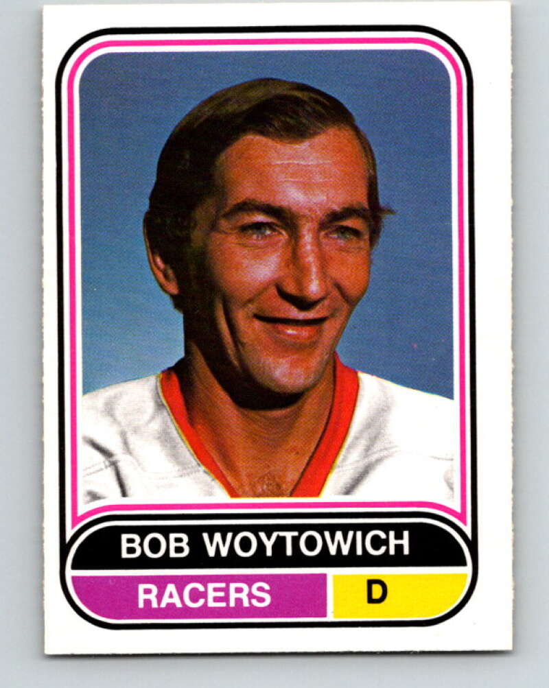 1975-76 WHA O-Pee-Chee #123 Bob Woytowich Indianapolis Racers V7326