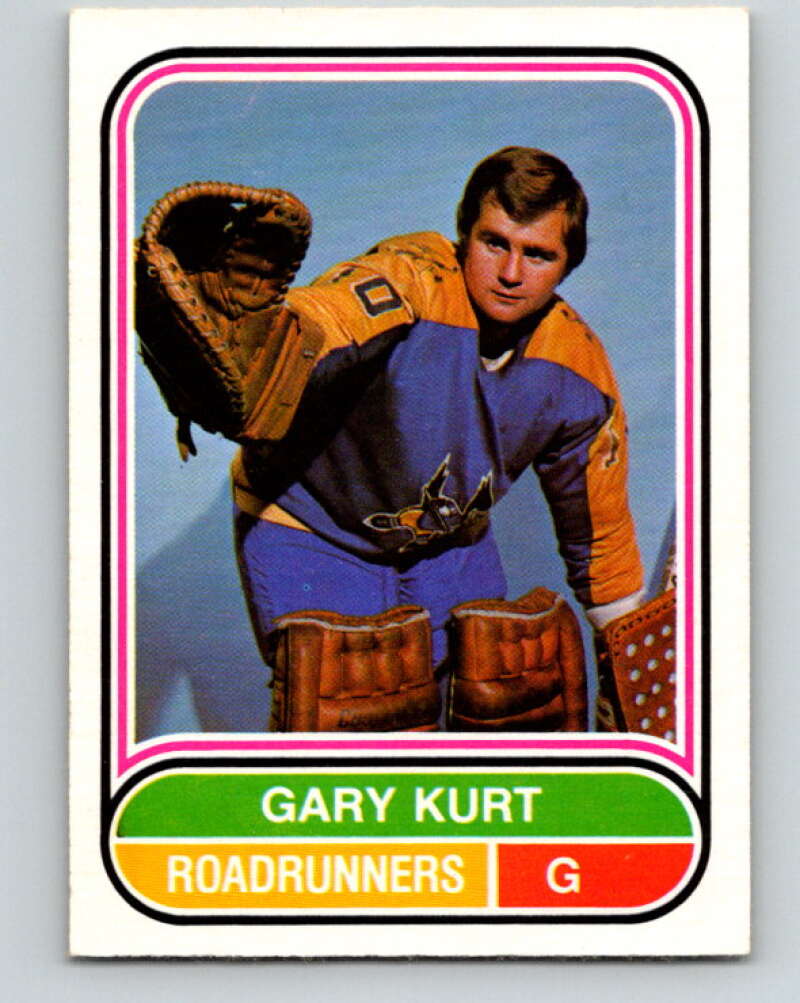 1975-76 WHA O-Pee-Chee #126 Gary Kurt Phoenix Roadrunners V7331