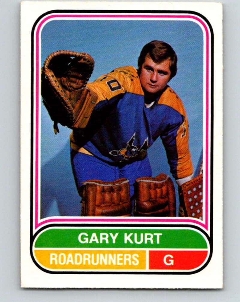 1975-76 WHA O-Pee-Chee #126 Gary Kurt Phoenix Roadrunners V7332