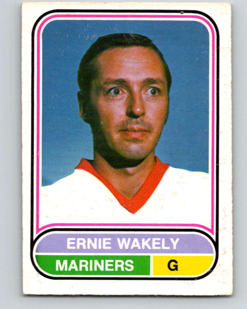 1975-76 WHA O-Pee-Chee #132 Ernie Wakely San Diego Mariners V7340