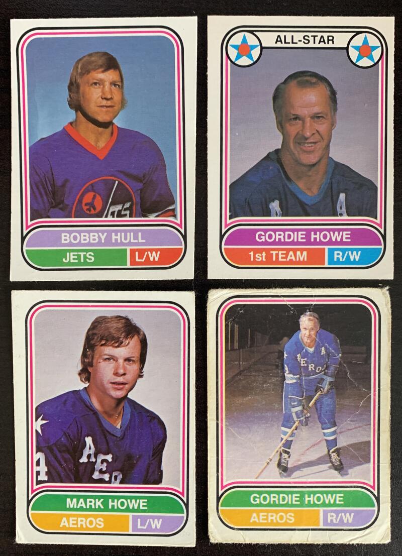 1975-76 WHA O-Pee-Chee NHL Hockey Complete Set 1-132 EX-NM *0170