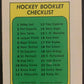 1971-72 O-Pee-Chee Booklets #4 Jacques Plante  Toronto Maple Leafs  V7402