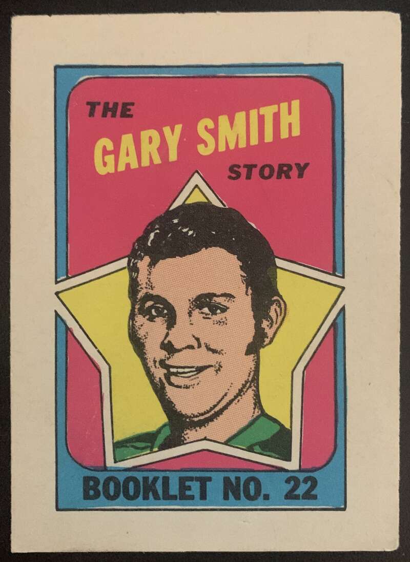 1971-72 O-Pee-Chee Booklets #22 Gary Smith California Golden Seals V7453