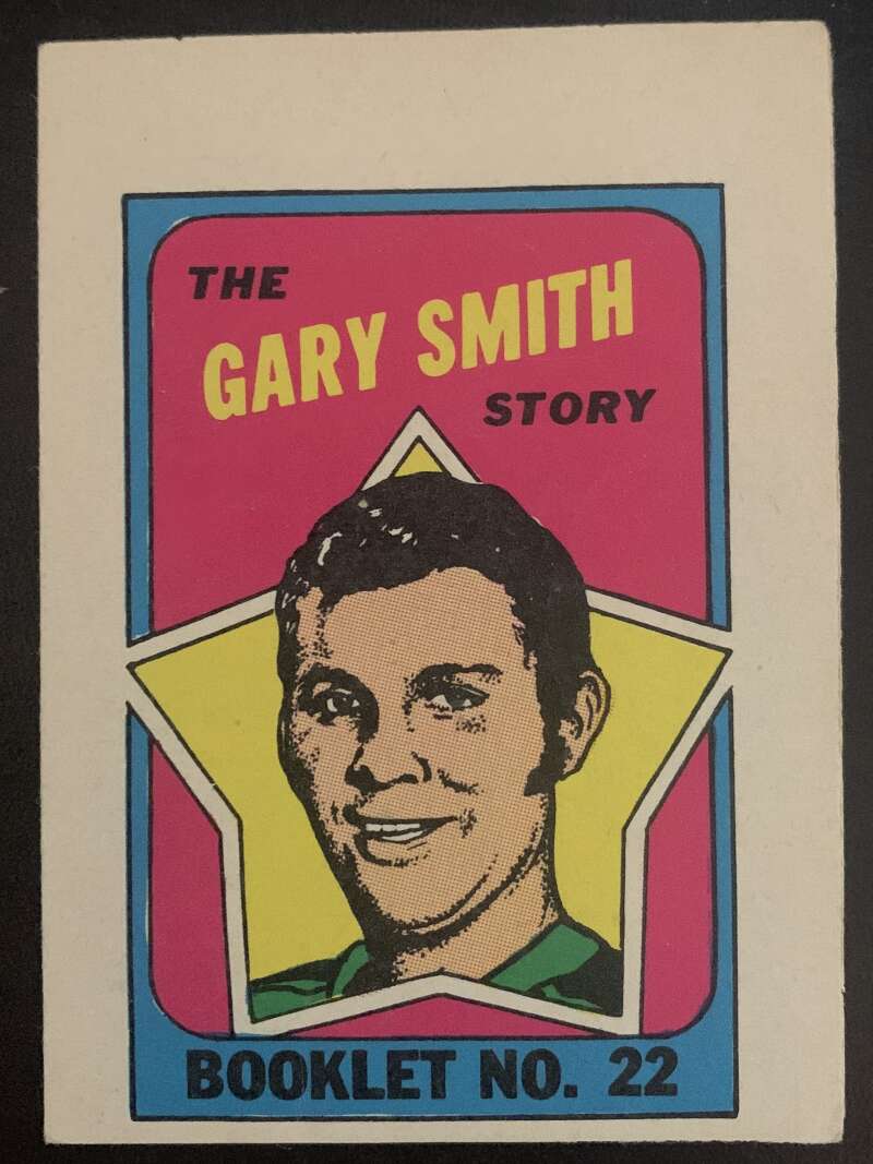 1971-72 O-Pee-Chee Booklets #22 Gary Smith California Golden Seals V7454