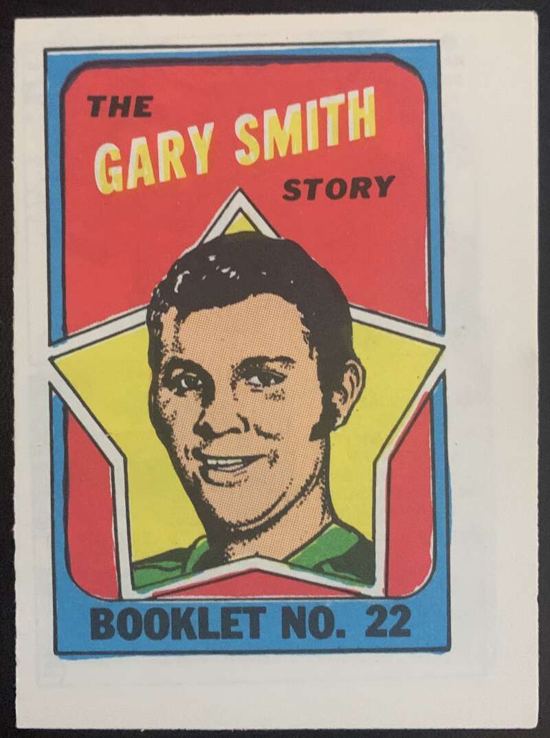 1971-72 O-Pee-Chee Booklets Topps #22 Gary Smith California Golden Seals V7466