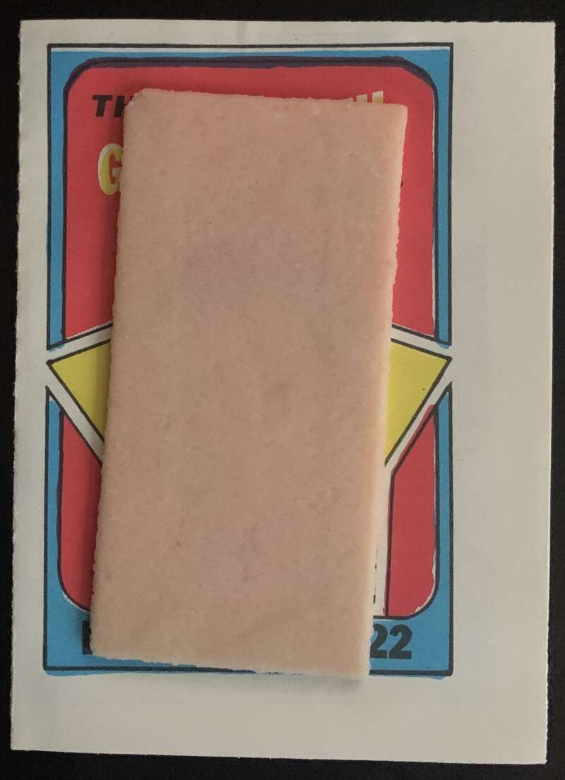 1971-72 O-Pee-Chee Booklets Topps #22 Gary Smith *GUM* V7467