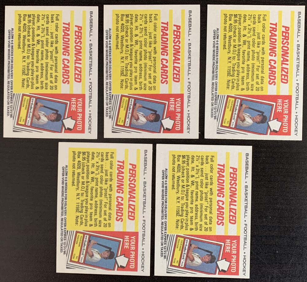 1979-80 Topps Team Stickers Complete Set 1-21 Vintage Hockey 08231