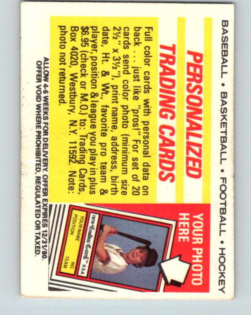 1979-80 Topps Team Stickers Buffalo Sabres Vintage Card 07470