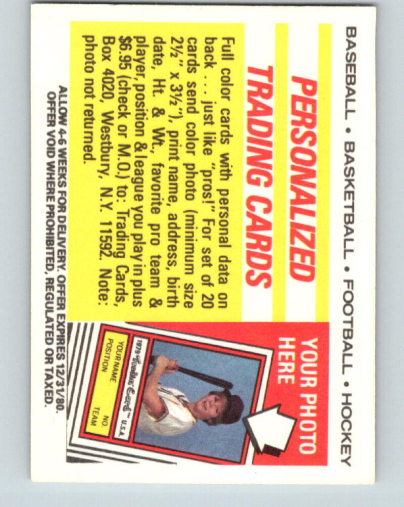 1979-80 Topps Team Stickers Buffalo Sabres Vintage Card 07471