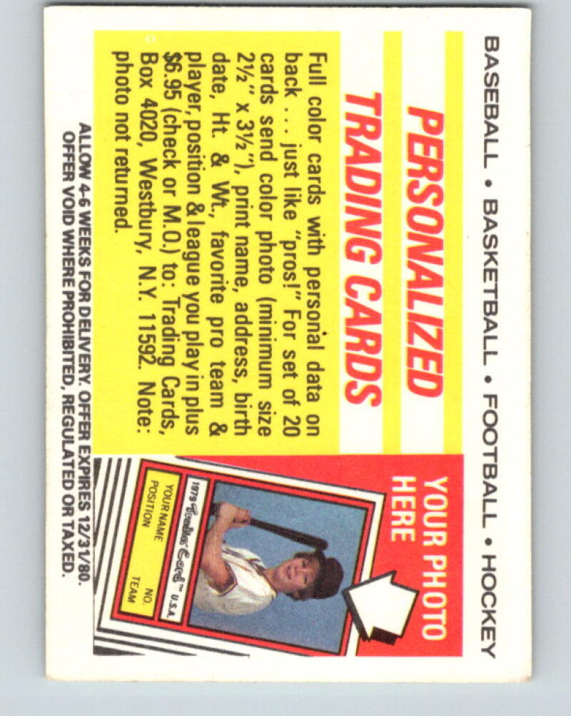 1979-80 Topps Team Stickers Buffalo Sabres Vintage Card 07472