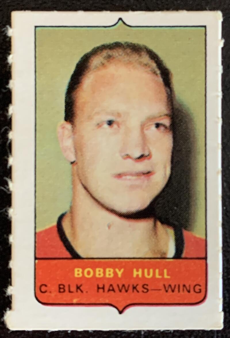 V7501--1969-70 O-Pee-Chee Four-in-One Mini Card Bobby Hull