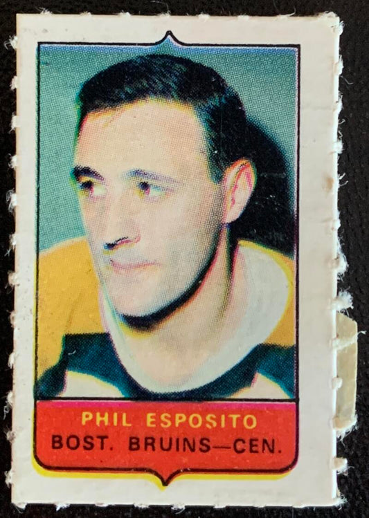 V7509--1969-70 O-Pee-Chee Four-in-One Mini Card Phil Esposito
