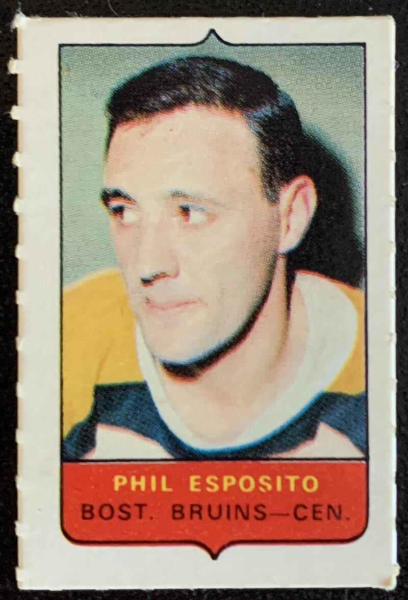 V7510--1969-70 O-Pee-Chee Four-in-One Mini Card Phil Esposito