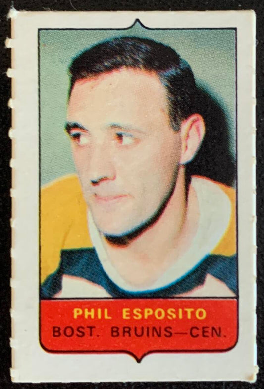 V7510--1969-70 O-Pee-Chee Four-in-One Mini Card Phil Esposito