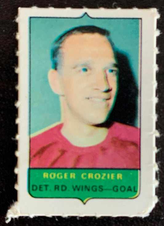 V7526--1969-70 O-Pee-Chee Four-in-One Mini Card Roger Crozier