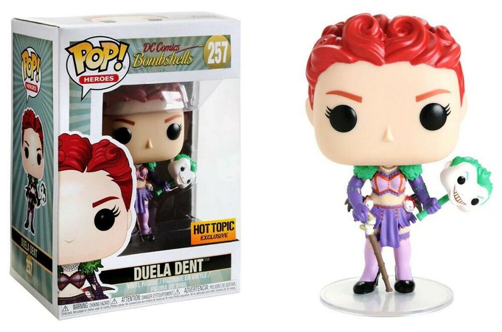 Funko Pop - 257 Heroes Bombshells - Duela Dent Vinyl Figure *EXCLUSIVE Image 1