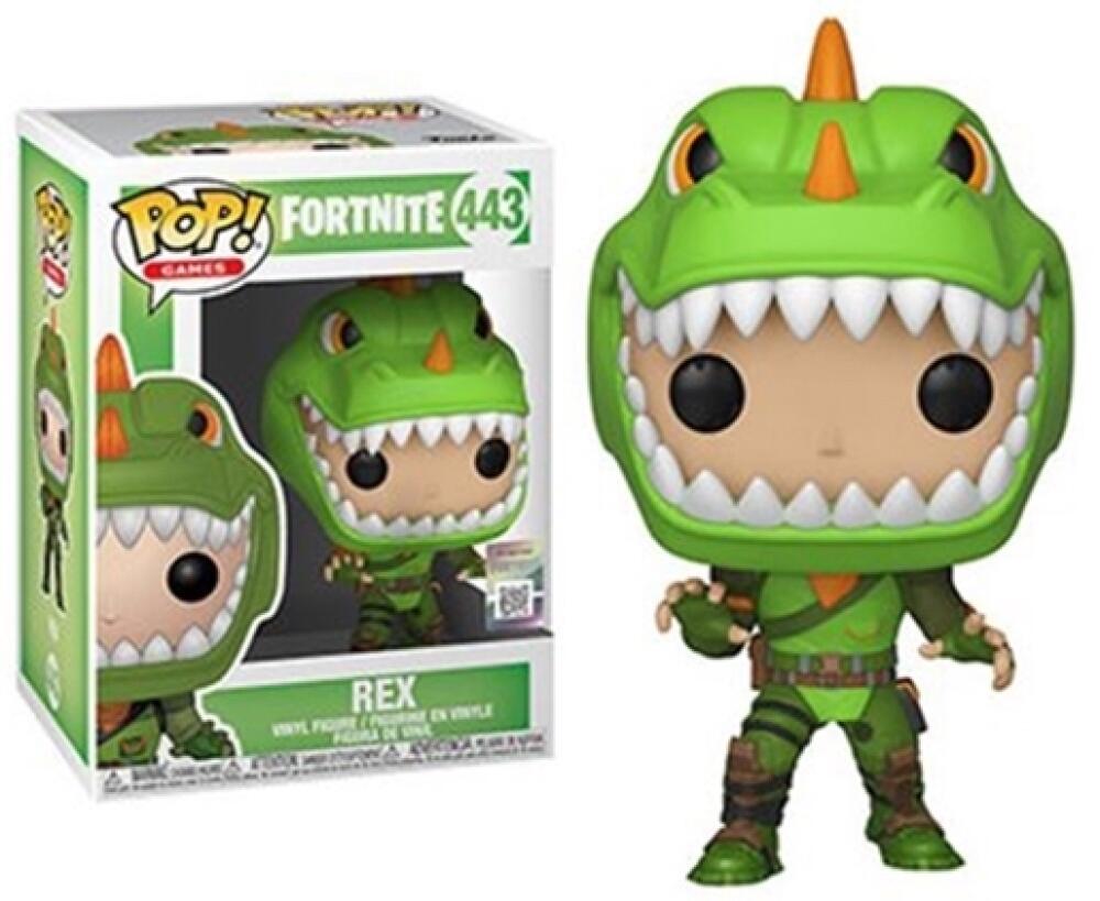 Funko Pop - 443 Games Fortnite - Rex Vinyl Figure Image 1