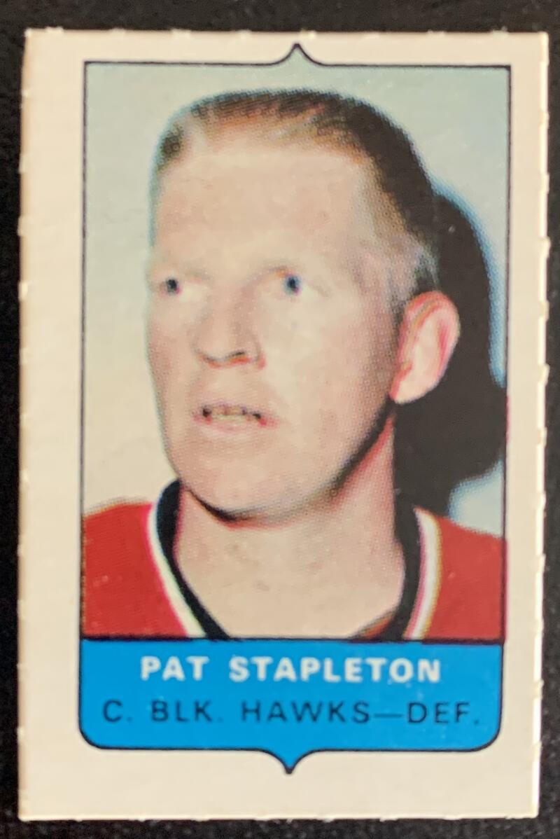 V7537--1969-70 O-Pee-Chee Four-in-One Mini Card Pat Stapleton